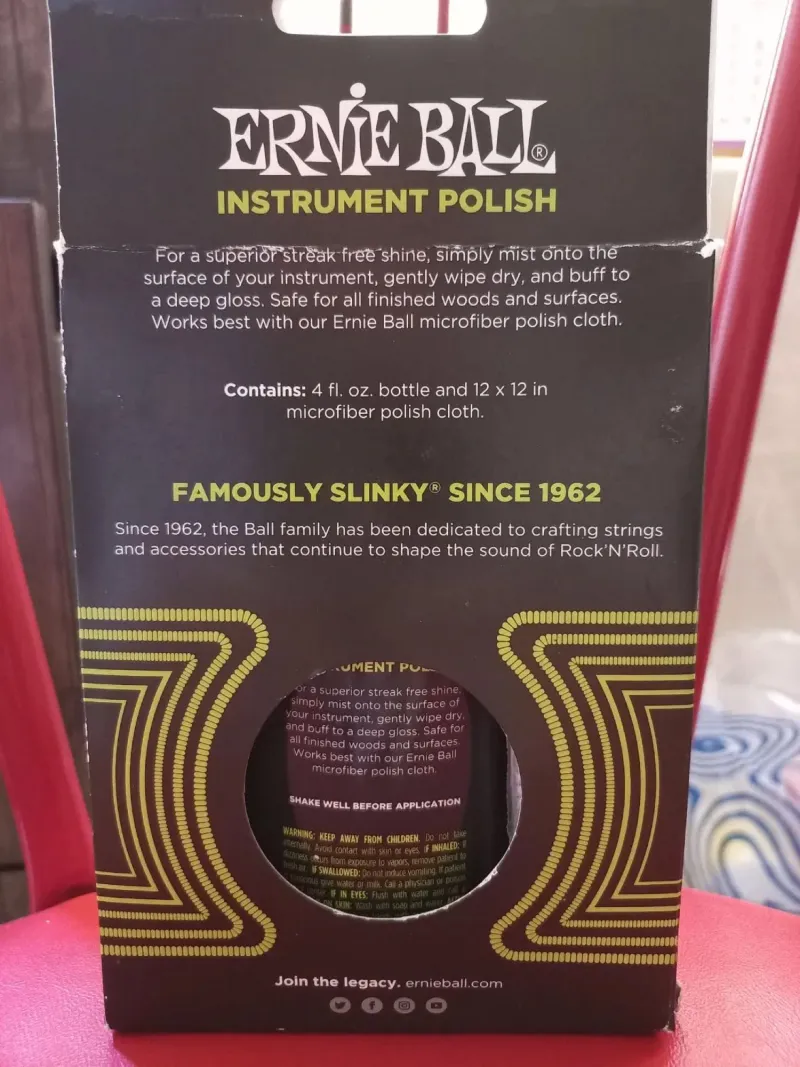 پولیش گیتار ernie ball