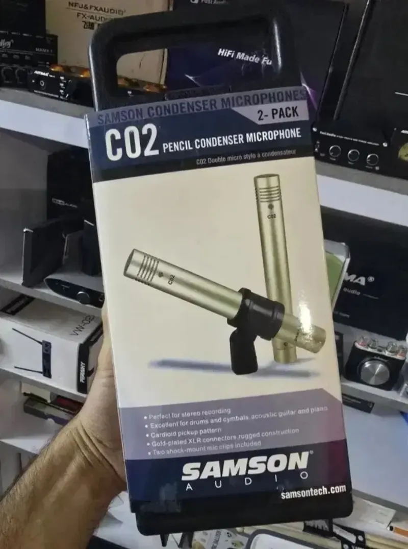 میکروفون کاندستر استودیو Samson CO2