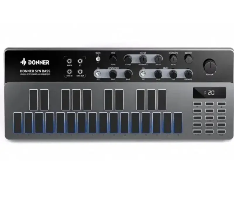 کیبورد سینتی سایزر بیس آنالوگ Donner B1